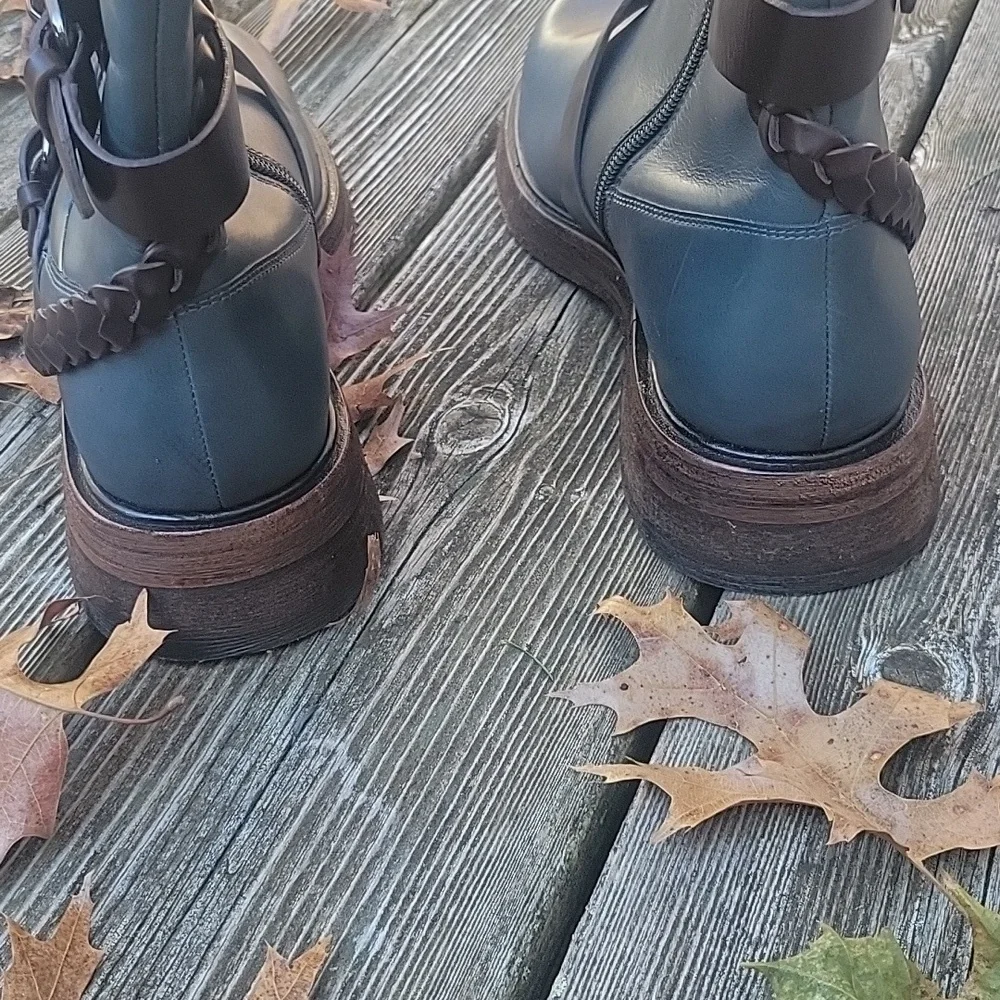 Free People Billie Buckle Moto Boot
